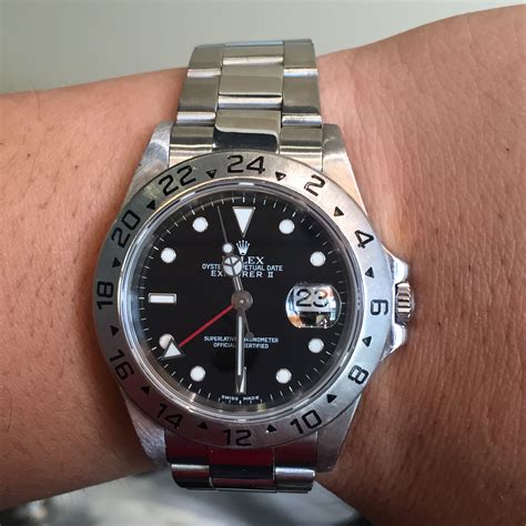 rolex explorer ii 16570 instagram